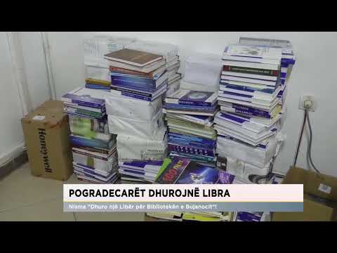 Pogradecarët dhurojnë libra. Nisma "Dhuro një Libër për Bibliotekën e Bujanocit"!