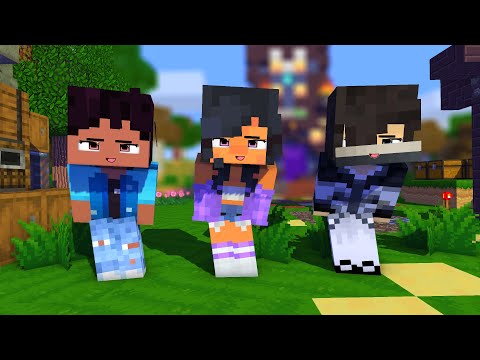 SHUFFLE POI POI LOVEFOOL APHMAU CREW PIERCE AND ZANE - MINECRAFT ANIMATION #shorts