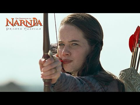 Pevensies Save Trumpkin - The Chronicles of Narnia: Prince Caspian