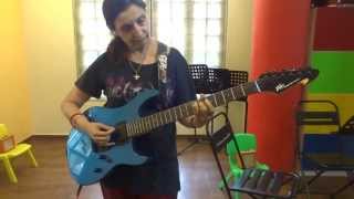 &#39;Living on a Prayer&#39; &#39;Bon Jovi - Hot Rock Guitar Grade Piece.