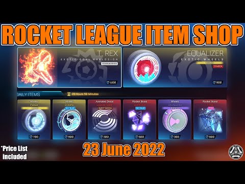 ROCKET LEAGUE ITEM SHOP | JUNE-23-2022 | RL Item Shop Today