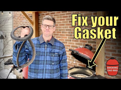 How to repair / replace the Kamado Joe mesh gasket (Kamado Joe Classic 3)