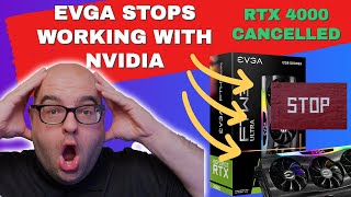 More BAD News for Nvidia as EVGA RTX 4000 GPUs CANCELLED