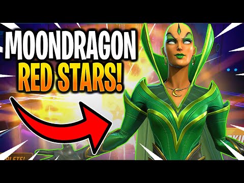 MOONDRAGON RED STAR OPENING! - MARVEL Strike Force - MSF