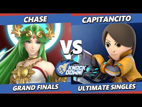 Knockdown 89 GRAND FINALS - Chase (Palutena) Vs. Capitancito (Mii Gunner) Smash Ultimate - SSBU