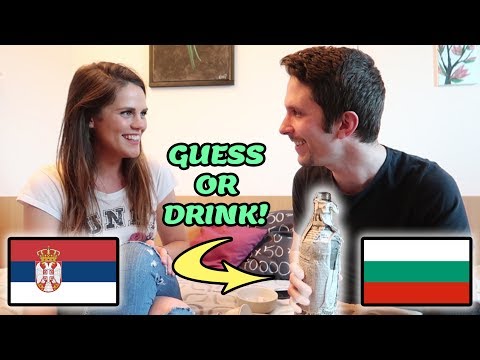 Bulgarian vs Serbian - Guess The Word Or Drink!