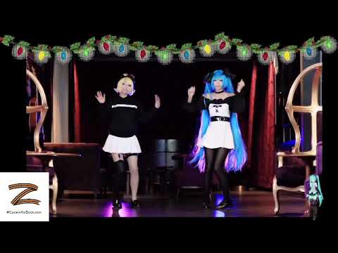 Ютуберша 【Gimme×Gimme】Magical Mirai Cosplay Dance Cover