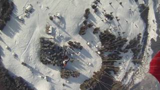 preview picture of video 'Paraglide Schiltgrat March 2010'