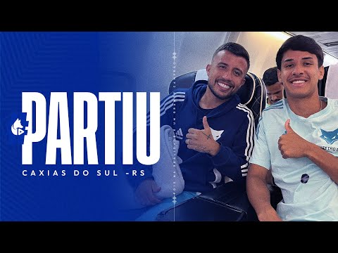 ✈️ PARTIU, CAXIAS DO SUL! O Cruzeiro enfrenta o Juventude no Rio Grande do Sul!