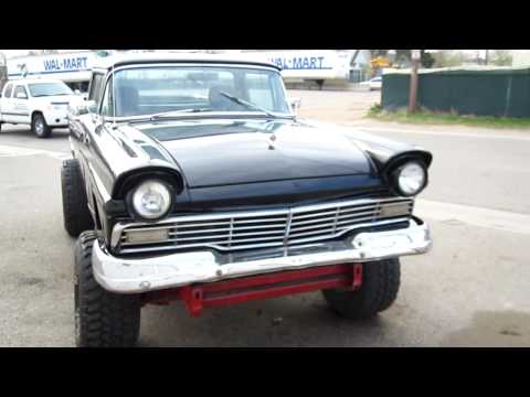 1957 Ford Ranchero 4x4 Frankenstein 4WD Restored