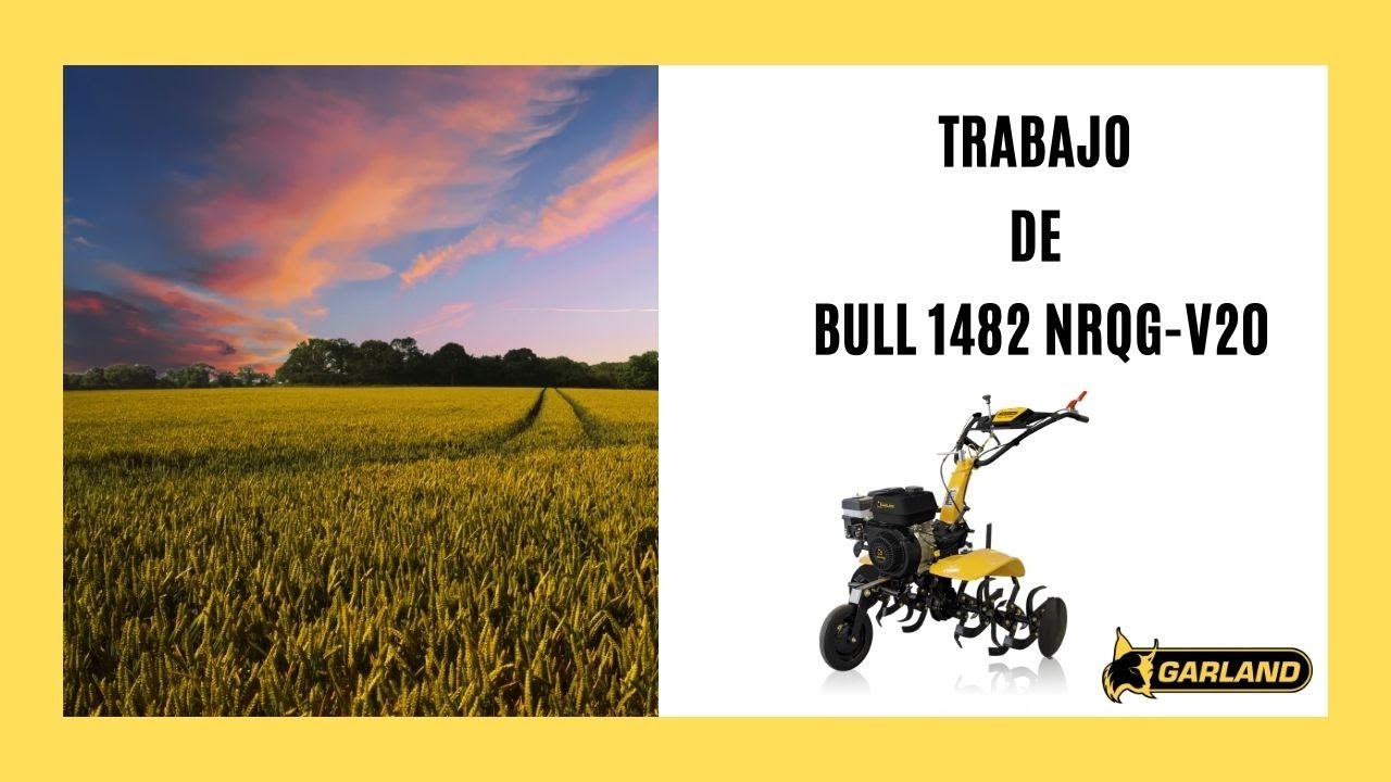 Motoazada gasolina Garland BULL 1482 NRQG-V20