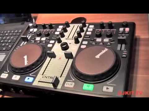 Gemini CTRL-7 USB MIDI DJ Controller with Soundcard @ MUSIKMESSE 2012 with DJkit.tv