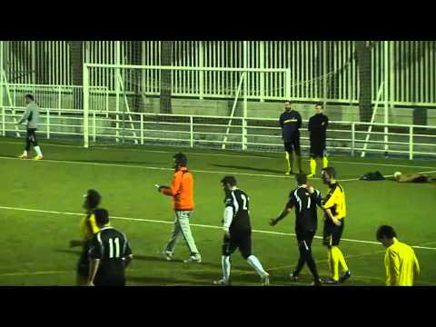 Fútbol 7 Bravo.  Primera Jornada 19.  Selección Bomberos de Sevilla -  Saja Cafés & Copas