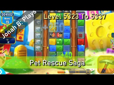 Pet Rescue Saga Level 5323 To 5337