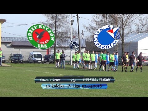 Orzeł Ryczów vs Clepardia Kraków 1-2 07.04.2018