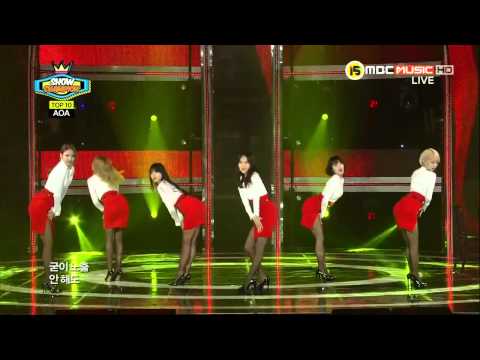 {K-Lover} (0122) AOA - Miniskirt [Comeback Stage] (Live)