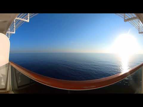 360 balcony ocean view from Carnival Horizon