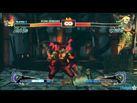 Super Street Fighter 4 AE - Evil Ryu - Rival Fight