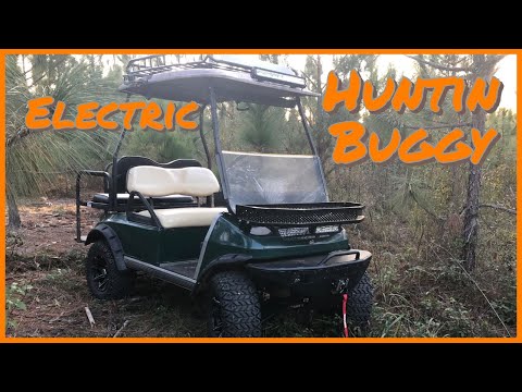 Golf Cart Converted to Hunting Buggy Walk Around
