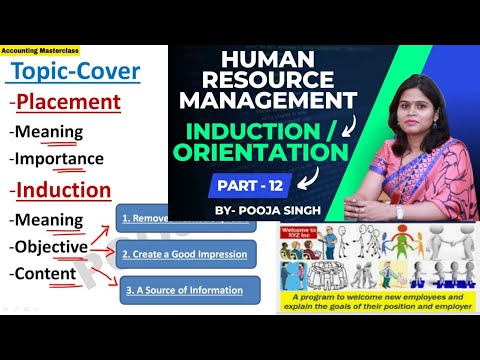 Placement | Induction | Orientation | Human Resource Management | Part-12 | BBA | B.Com | MBA