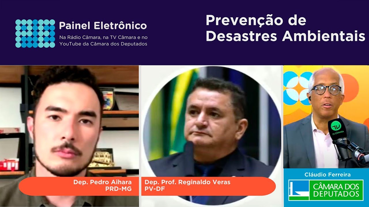 Proposta premia cidades que atuarem na prevenção de desastres ambientais - 11/10 #paineleletrônico