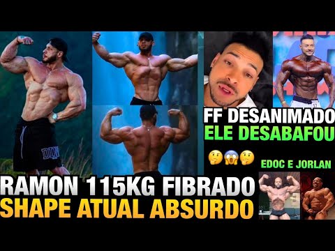 RAMON ABSURDO: SHAPE ATUAL COM 115KG - FRANCO DESANIMADO MAS VAI COMPETIR E MAIS