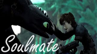 Toothless x Hiccup ღ Soulmate ღ