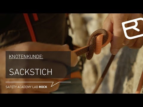 Sack Stitch Instructions: Knot Tying for Alpine Climbing - Tutorial (13/43) | LAB ROCK