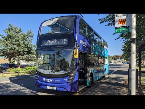 A1 THRASH & BAD DIFF | Route X15: 7550/YX17NOF - ADL Enviro 400 MMC