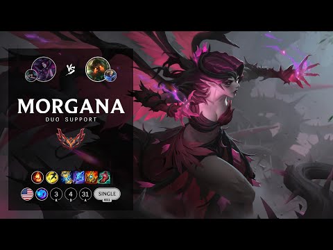 Morgana Support vs Nautilus - NA Grandmaster Patch 12.20