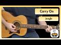 Carry On Jungle Guitar Lesson | Strumming + Chords