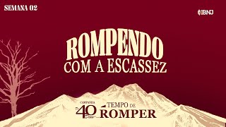 Somente Para quem vai Romper: Mensagem do Pr Guilherme sobre Romper | Ao Vivo Na IBNJ TV