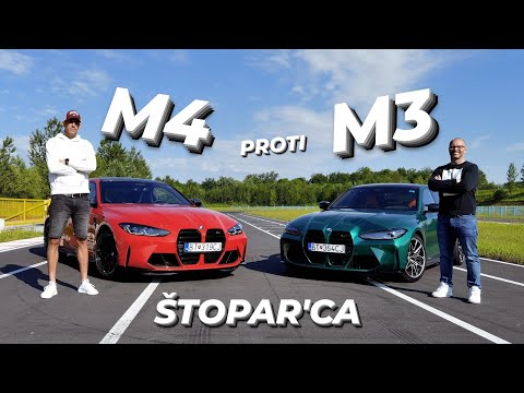 Štopar'ca #1: BMW M3 proti BMW M4. Kateri je hitrejši?