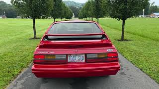 Coyote-Powered 1986 Ford Mustang SVO 6-Speed Exhaust Sound