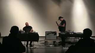 Mika Vainio and Joachim Nordwall at Henie Onstad Kunstsenter