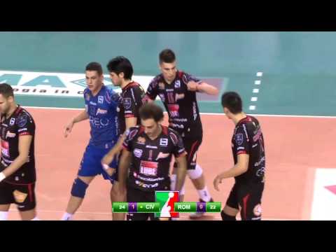 #SuperLega - Civitanova-Romagna 3-0: higlights