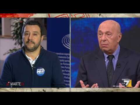 Matteo Salvini's interview on the referendum and economic issues