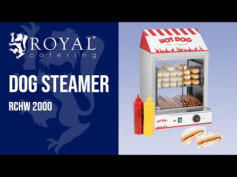 video - Hot Dog Steamer - 2000 W