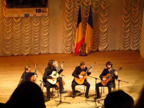 Four Aces Guitar Quartet in Kyiv
