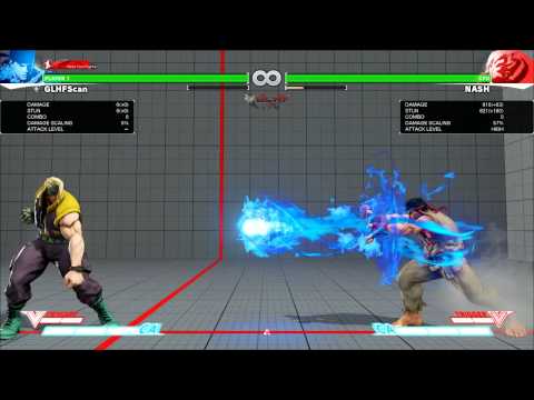 SFV - Ryu Combo - 616 DMG, 821 Stun (Bonus Full-Screen CA Confirm)