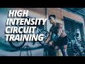 CIRCUIT TRAINING IN OUR GARAGE | HIIT CARDIO 🥵