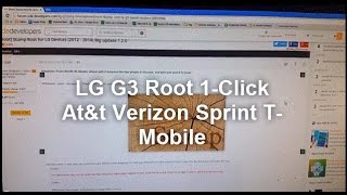 How to Root the LG G3 4.4.2 ONE CLICK SUPER EASY [StumpRoot Method]