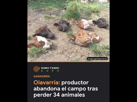 Olavarría: productor abandona el campo tras perder 34 animales por abigeato