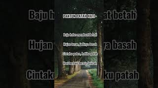 Download lagu PANTUN PATAH HATI,, mp3