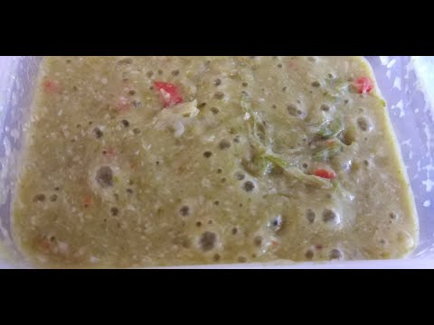 QUIABO TRITURADO#Guiné Bissau #candja#Guiné