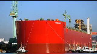 El barco más grande del mundo zarpa por primera vez El barco más grande del mundo zarpa por primera vez
