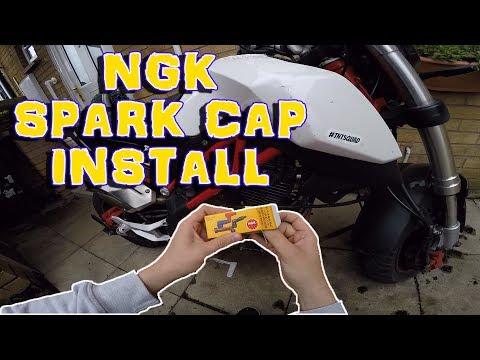 How To Install NGK Spark Plug Cap On A Benelli tnt 125