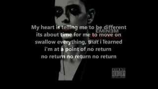 No Return Eminem fetureing Drake - New music with Lyrics on screen - CMD Media