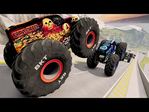 Epic High Speed Jumps LIVE  #2 BeamNG Drive | Griff's Garage