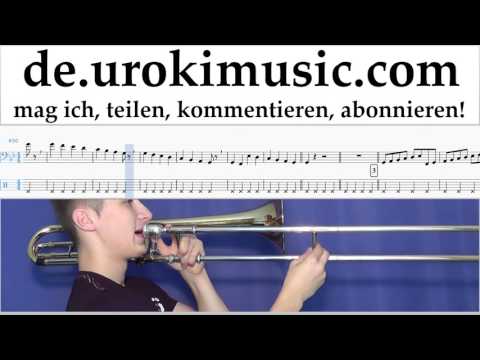 Posaunenunterricht Mission Impossible - Theme Noten Lernen Teil#1 um-i995